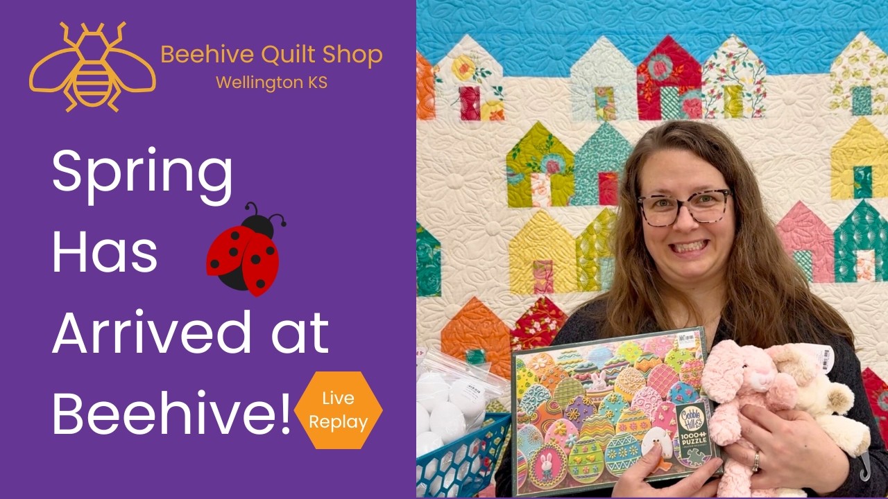 Cute Spring Fabrics, Easter Finds & the NEW Hey Love Bug Collection!