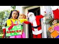 Ellie Is Santa's Elf to Deliver Christmas Gifts | DIY Naughty or Nice List At Home