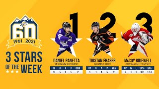 BCHL 3 Stars – Week Twelve 2021-22