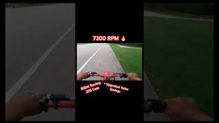 Pretty much at the limit for the stock rod… #minibike #performance #racing #gokart #upgraded
