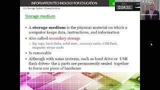 Topic 3 Part 1: Data Storage