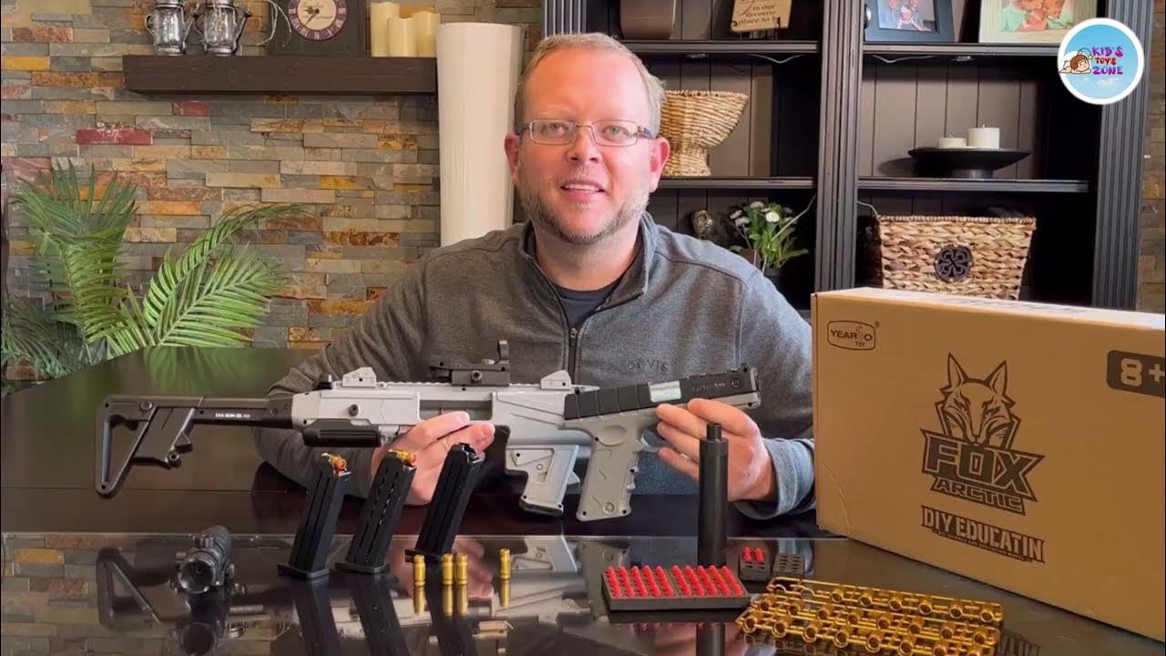 How to Assemble and use IZOKEE Combination Soft Bullet Gun with 80 Soft