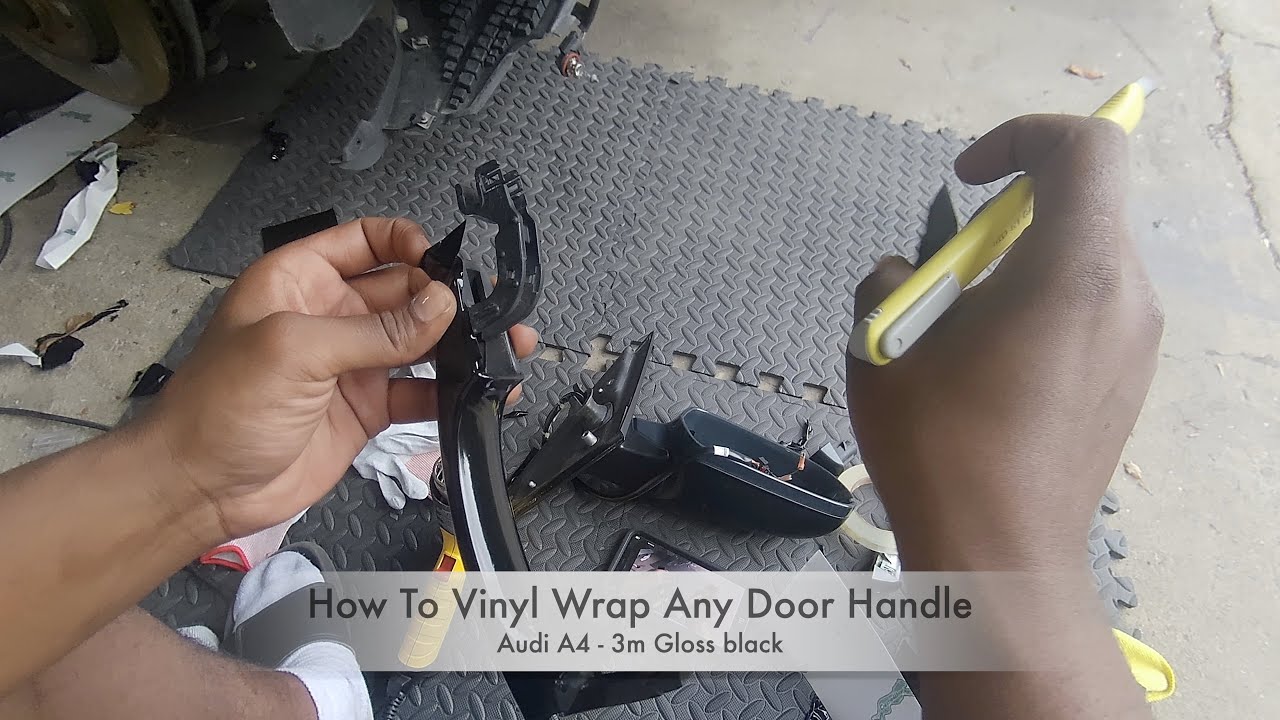 Very Easy How To Vinyl Wrap Door Handles (Any Car) Best Vinyl Wrapping