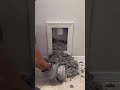 Oddly Satisfying Pure Dryer Vent Cleaning Vacuum Noise and Lint Cleanup