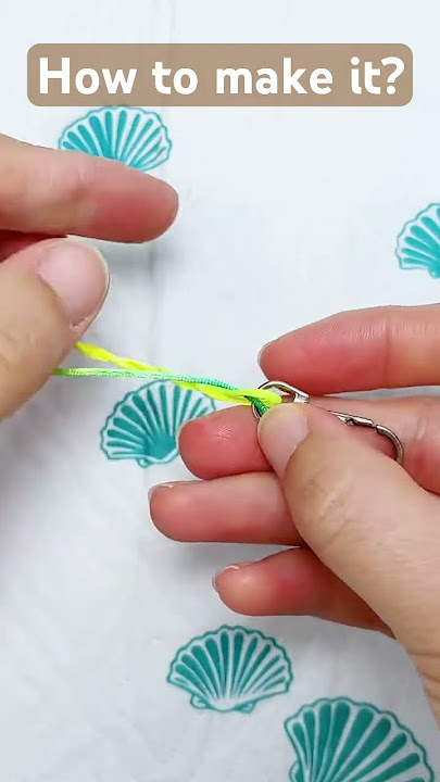 How to make it?#shorts #shortsfeed #diy #craft #diycrafts #handmade #howto #fashion #knotskill