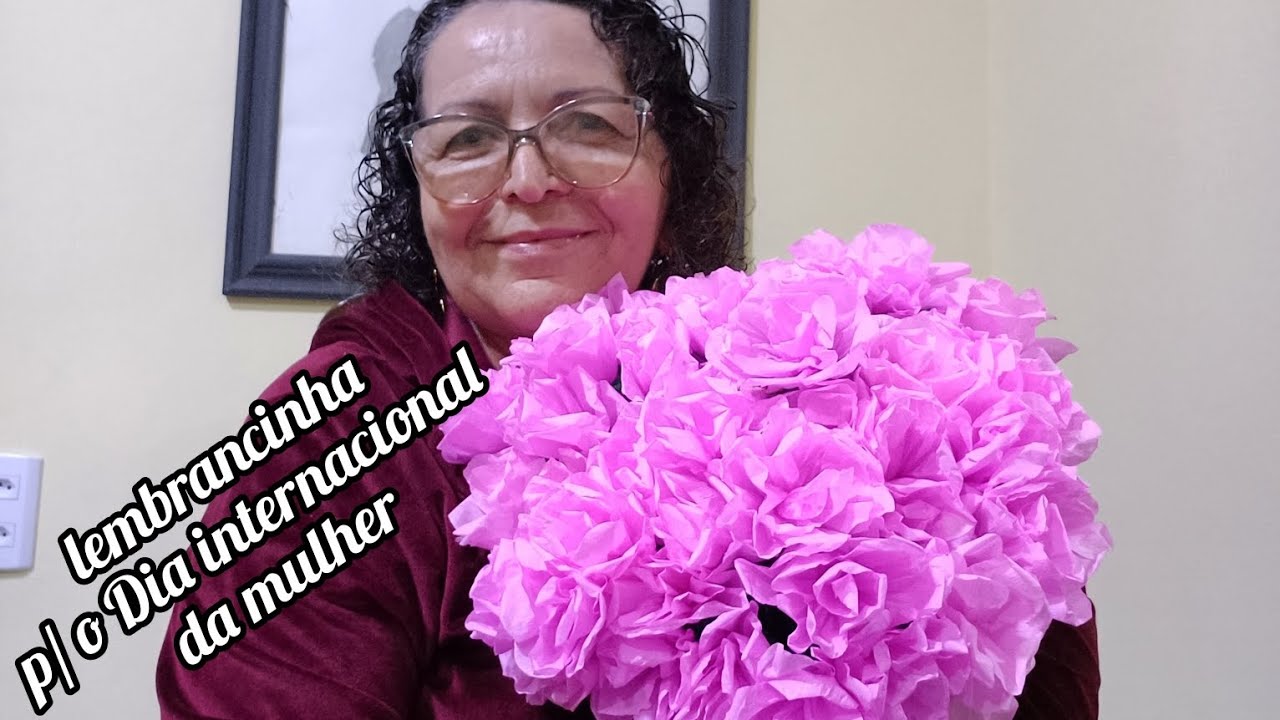 Como fazer flores para lembrancinha Diadas Mulheres/vale apena assistir. 
