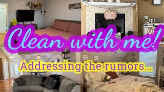 Clean with me | addressing the rumors.