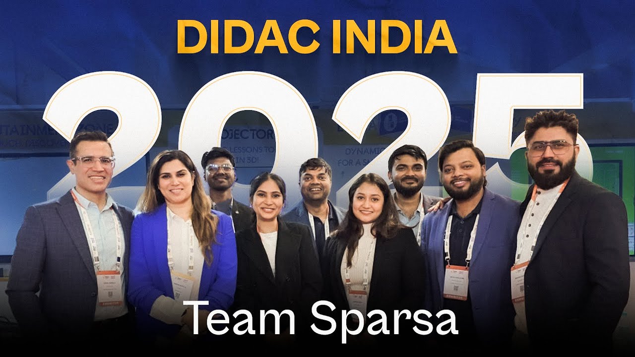 Sparsa Digital at DIDAC India 2025: Redefining the Future of Learning