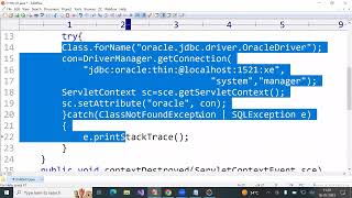 45  Servlet Context Attributes Listeners   Http Session Listeners