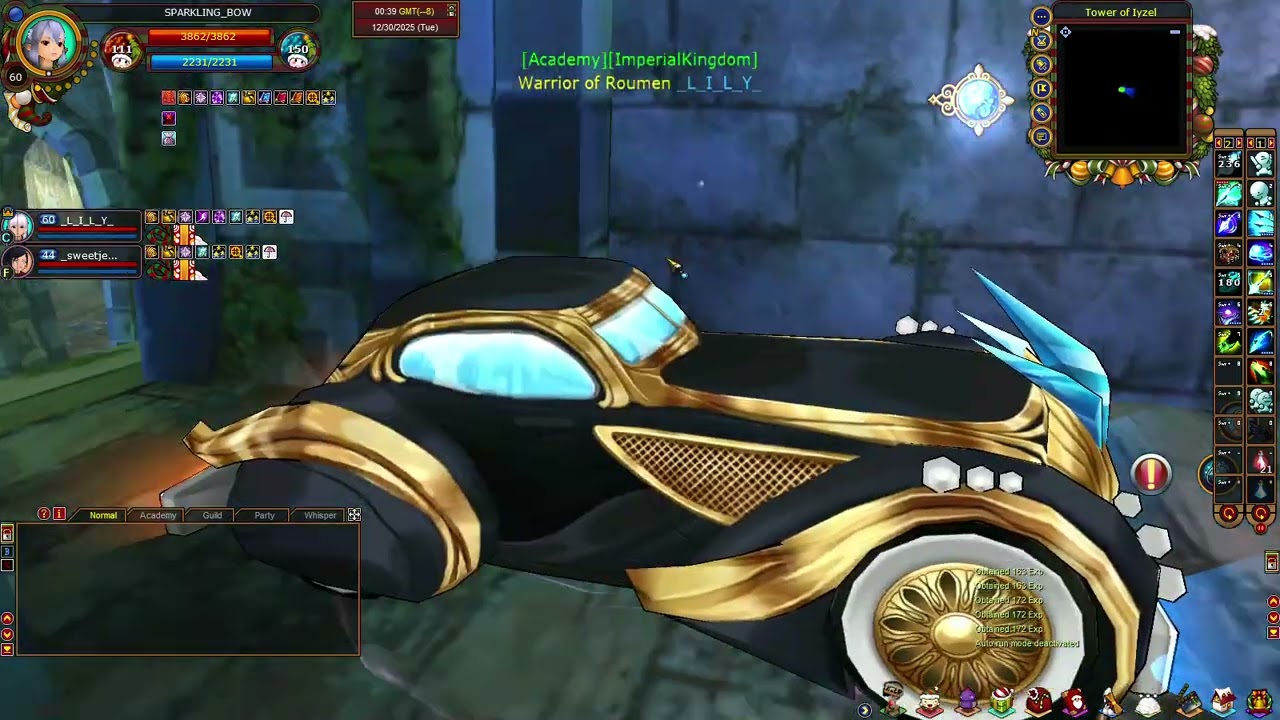 Iyzel run with my girls (Pagel Server)