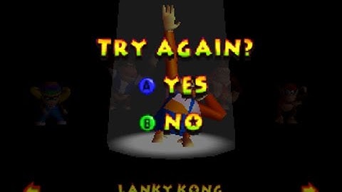 Rabbit Race Try Again Shenanigans | Donkey Kong 64 Glitch