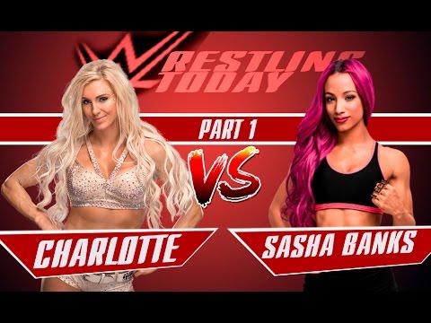 Видео: WWE RAW / SASHA BANKS vs. SHARLOTTE / Саша Бенкс vs. Шарлотта