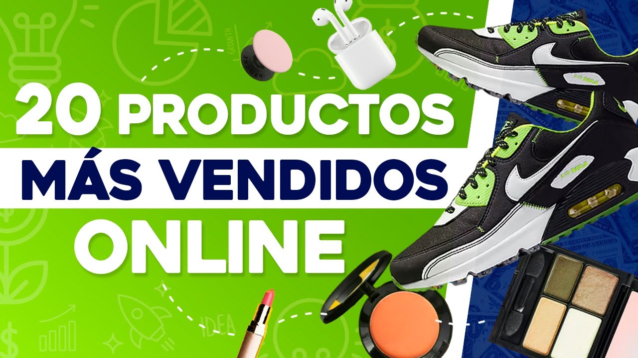 🤑 20 Productos que Más se VENDEN por Internet 💸 Productos más Vendidos  Online 