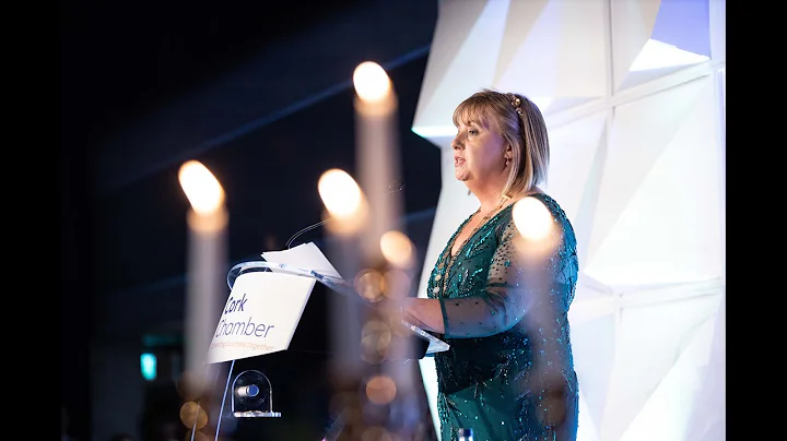 Paula Cogan, President of Cork Chamber, speaking a...