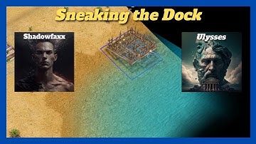 Does the water even matter? | Shadowfaxx (Loki) vs Ulysses (Kronos) Game 2/7 #aom #ageofempires