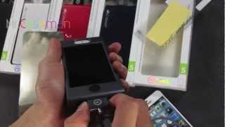 Colorant Link iPhone 5 case with neck strap unboxing & review by Mr.caseman