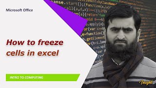 How to freeze/fix cells in excel | Excel Tips & Tricks | Short video | Irfan Jamshed | Insight