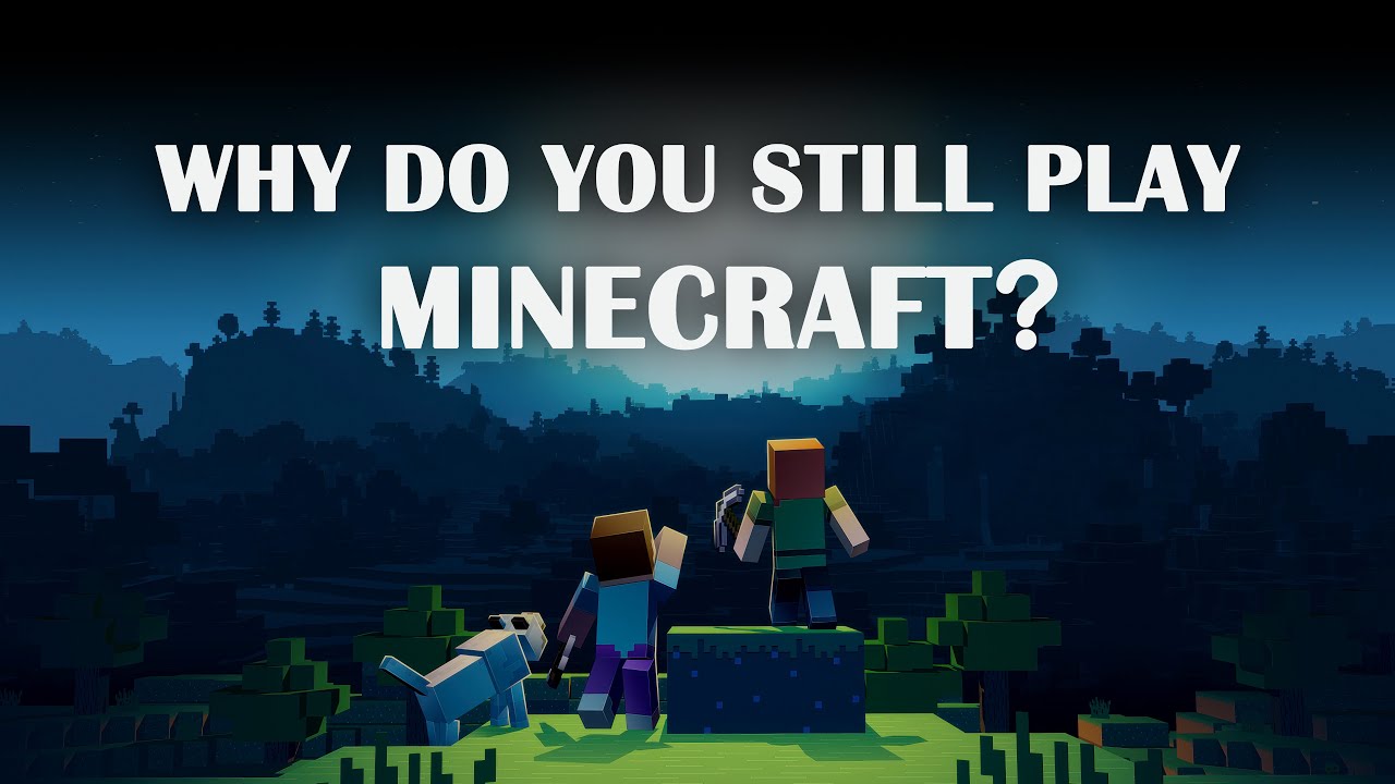 Why do you still play MINECRAFT?#minecraft - YouTube