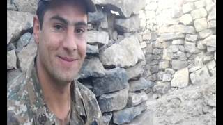 Aysor.am Հայ զինծառայողն իր ծննդյան օրն անցկացնում է մարտական հենակետում  