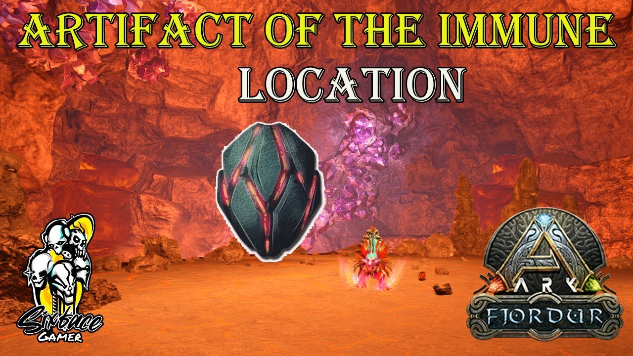 Ark Fjordur Artifact Of The Immune Location Cave Run Ark Survival