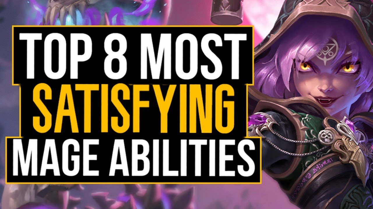 Top 8 Most SATISFYING Mage Abilities to Hit in SMITE! - YouTube