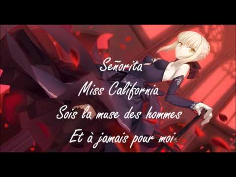 Nightcore Señorita - Amine (LYRICS)