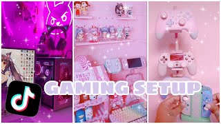 kawaii gaming setup tiktok compilation