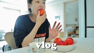 ENG) VLOG pregnant woman's eating show & DIOR unboxing🎁 +Changing the interior of a house