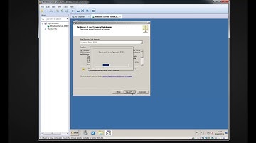 Crear un controlador de dominio en windows server 2008