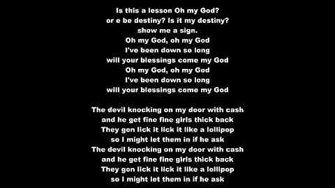 Kwesi Arthur Devil Knocking lyrics video