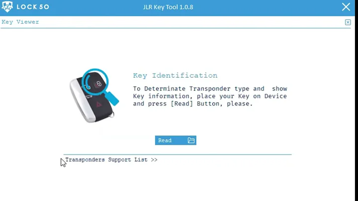 Lock50 Hw01 JLR Smart Key Unlocking & Change ID Emulator Programming Tool Key to key Copy PCf7953