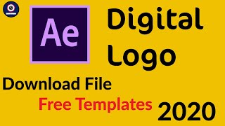 Digital Logo in After Effect 2020 with Free Project Emmystudio