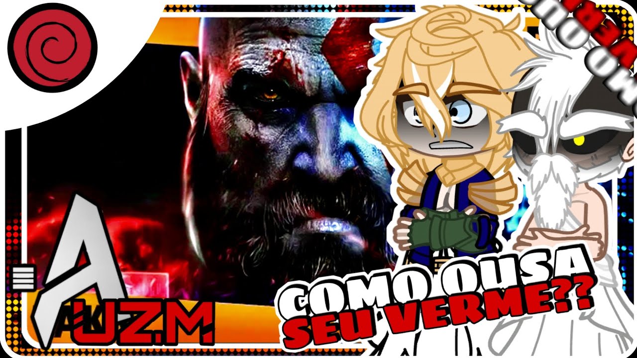// DEUS DA GUERRA // Deuses de Shumatsu Reagindo ao Rap do Kratos [Takeru] (Not As)