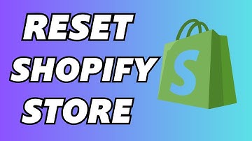 How to Reset Shopify Store (EASY)