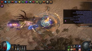 Path of Exile 3.20 - Inquisitor Aura stack Spark - Hunter 107% quantity