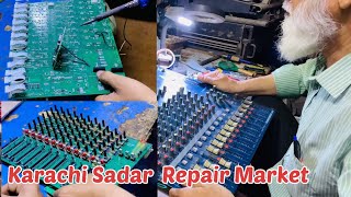 Karachi Sadar Market | Dj Sound System Repair | Food Street