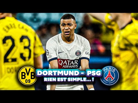 🏆 Le PSG n’y arrive pas face à Dortmund… !