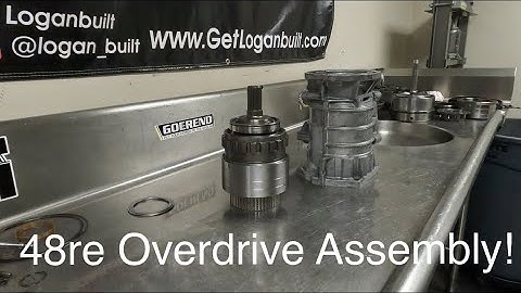 Loganbuilt 47/48re DIY Kit Step 6: Overdrive Assembly