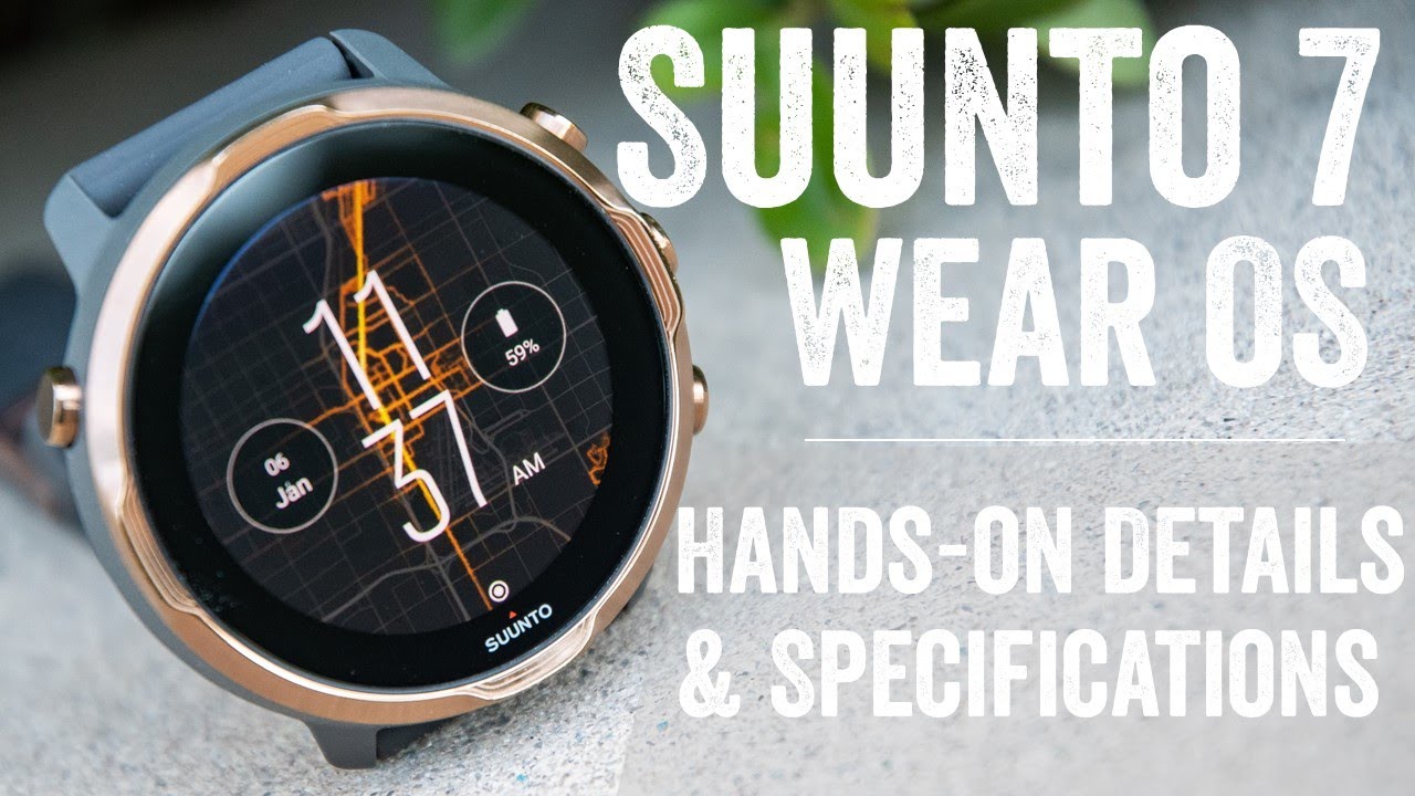 Suunto 7 with Wear OS–Maps, Music, Payments: Everything you ever