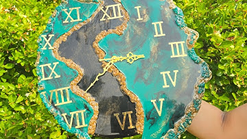 How to Fit Wall Clock Machine | Resin Clock Idea | Clock Machine Fitting Tutorial | Resin Clock