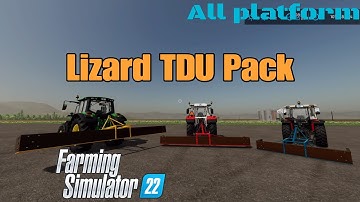 Lizard TDU Pack  / New mod for all platforms on FS22