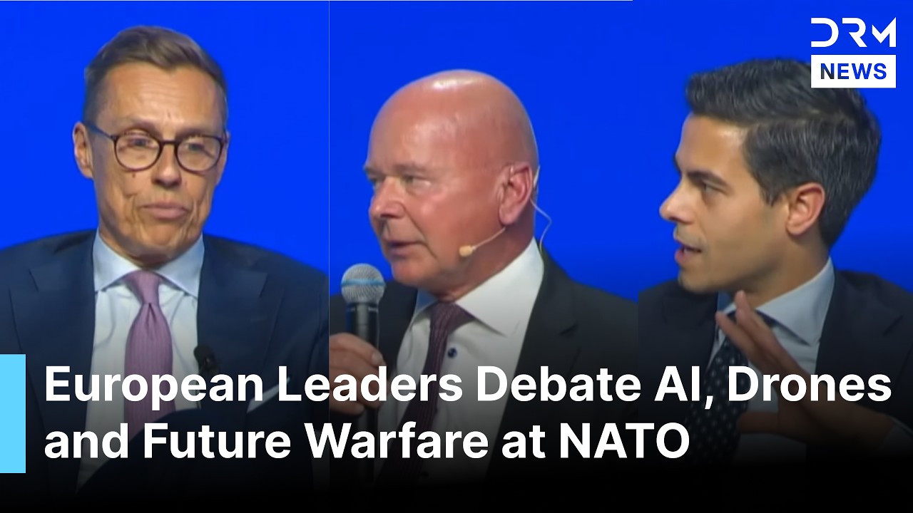 Finland, Netherlands & Sweden Leaders Reveal Europe's Defence Strategy Against Drone Threat