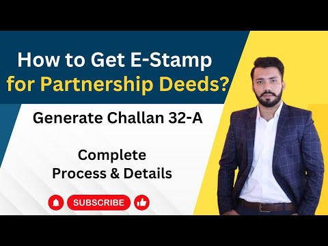 E stamp paper for Partnership deed| Using E-Stamping - Punjab Portal| Step by step Guide