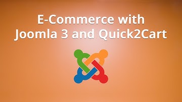E-Commerce with Joomla 3 and Quick2Cart