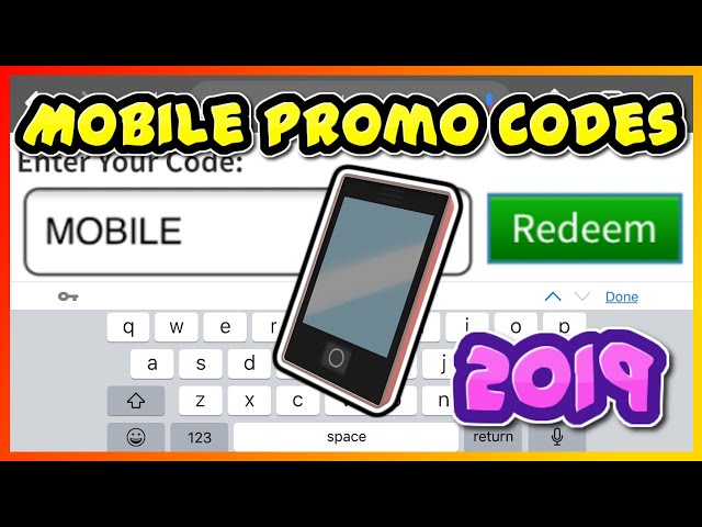 HOW TO REDEEM ROBLOX PROMO CODES ON PHONE