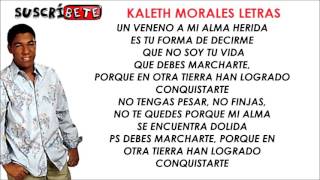 Video thumbnail of "EL PIRATA (LETRA) - KALETH MORALES"