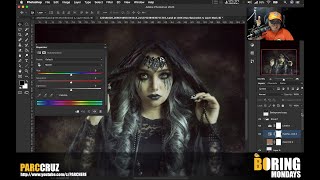 BORING MONDAYS | Session 4 | Post Processing Portraits On-the-Spot Editing | Photoshop