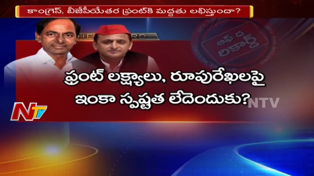 Federal Front: What Is CM KCR’s Game Plan? | Is CM KCR Supporting BJP or Congress? | Telangana News