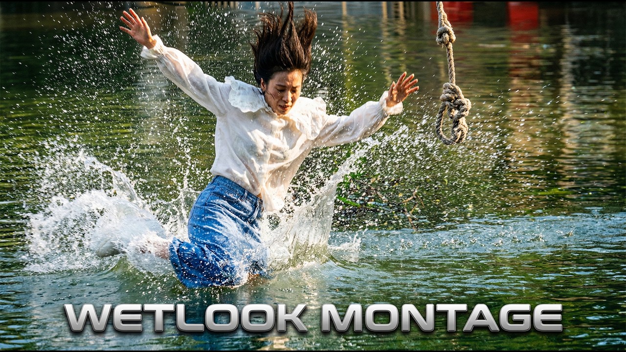 Lots of women get soaked fully clothed