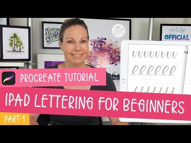 iPad Lettering in Procreate for Beginners – Hand Lettered Design